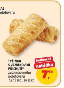 Tyčinka s vanilkovou příchutí