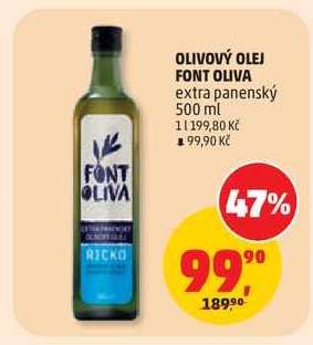 OLIVOVÝ OLEJ FONT OLIVA