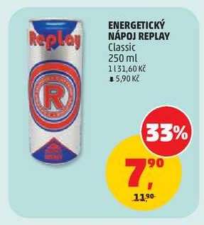 ENERGETICKÝ NÁPOJ REPLAY
