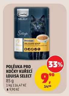 Polévka pro kočky kuřecí Louisa Select