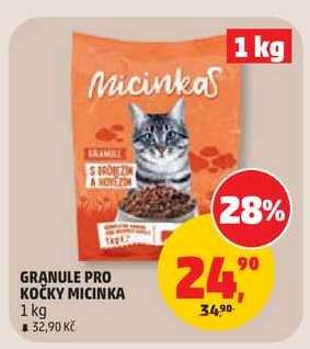 GRANULE PRO KOČKY MICINKA