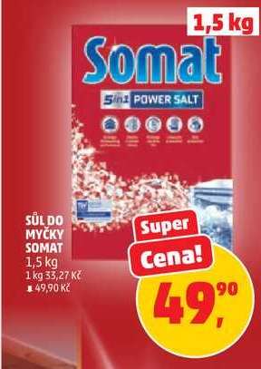 SŮL DO MYČKY SOMAT