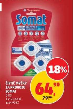 ČISTIČ MYČKY ZA PROVOZU SOMAT*