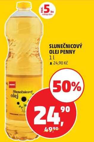 SLUNEČNICOVÝ OLEJ PENNY
