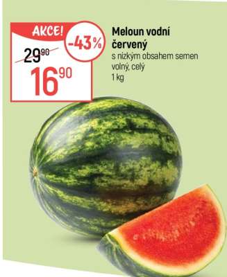 Meloun vodní červený