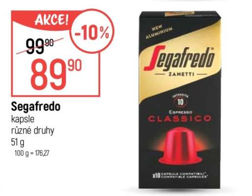 Segafredo kapsle