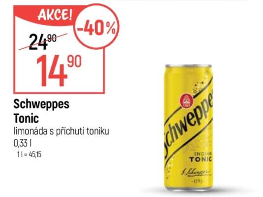 Schweppes Tonic