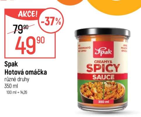 Spak Hotová omáčka