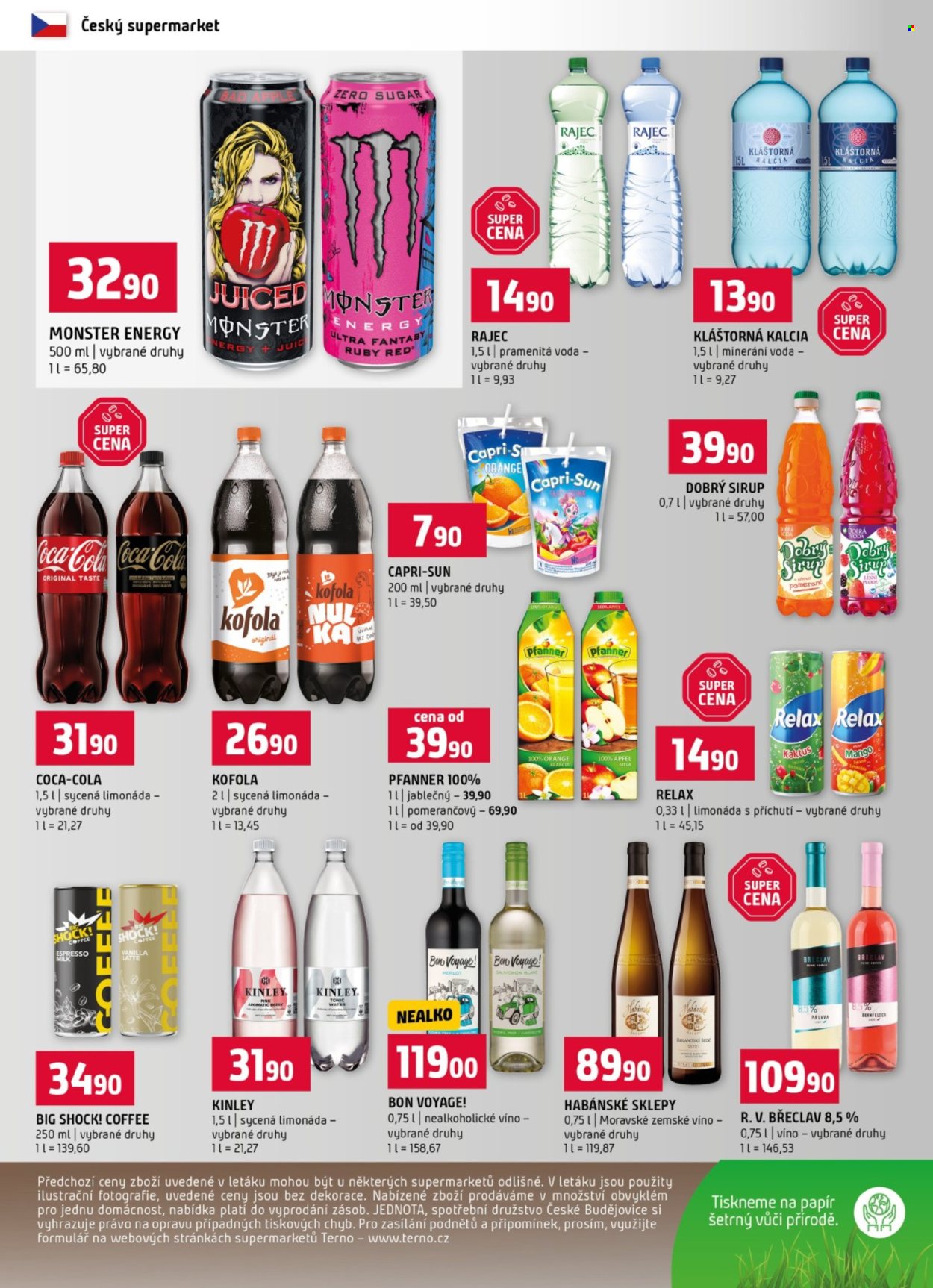 Leták coop TERNO - 2. 9. 2026 - 8. 9. 2026. Strana 12