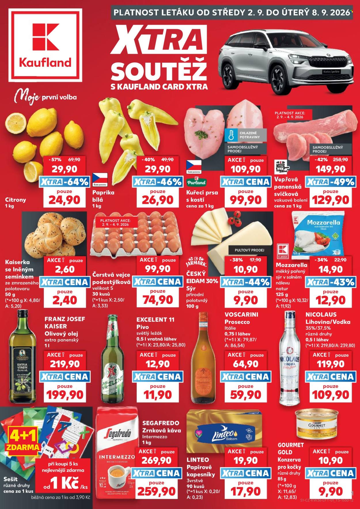 Leták Kaufland - 2. 9. 2026 - 8. 9. 2026. Strana 1