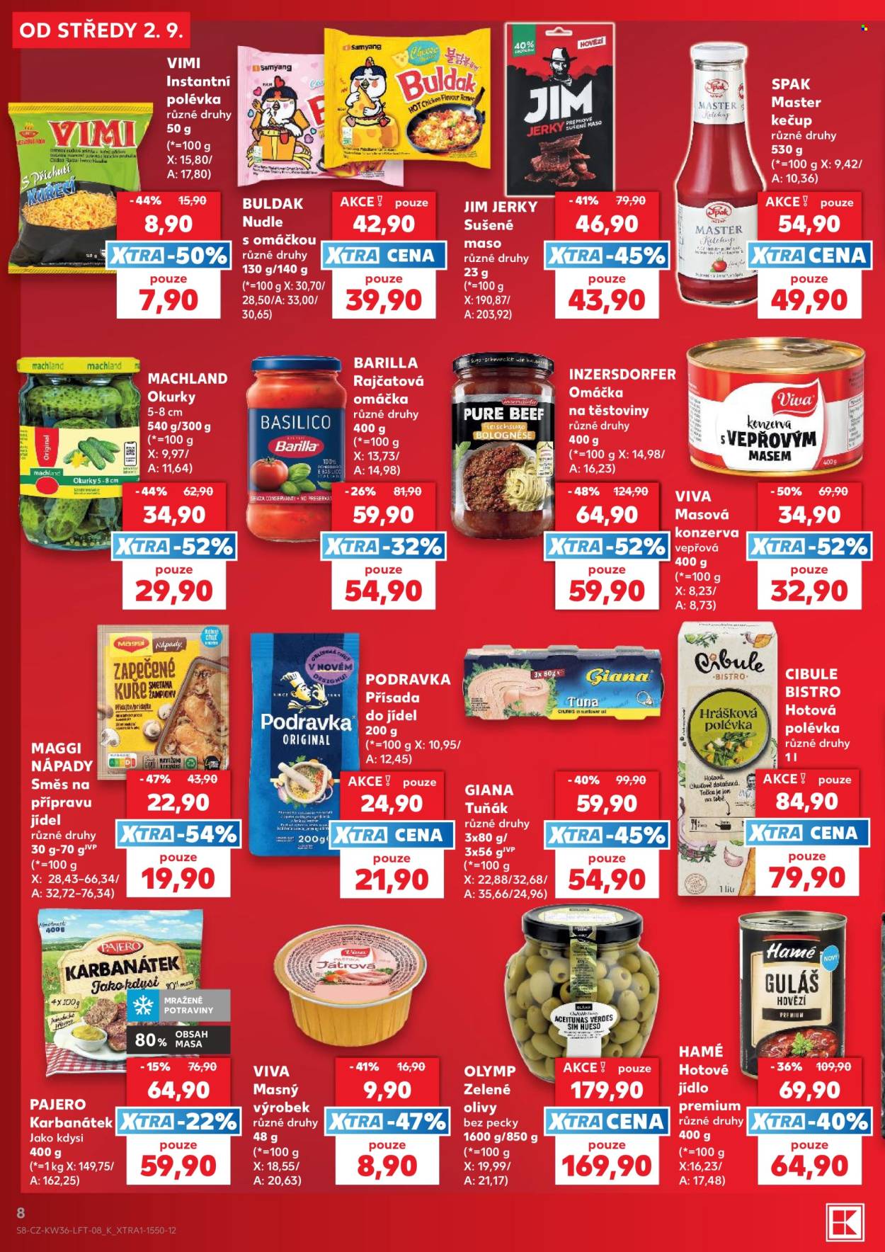 Leták Kaufland - 2. 9. 2026 - 8. 9. 2026. Strana 8