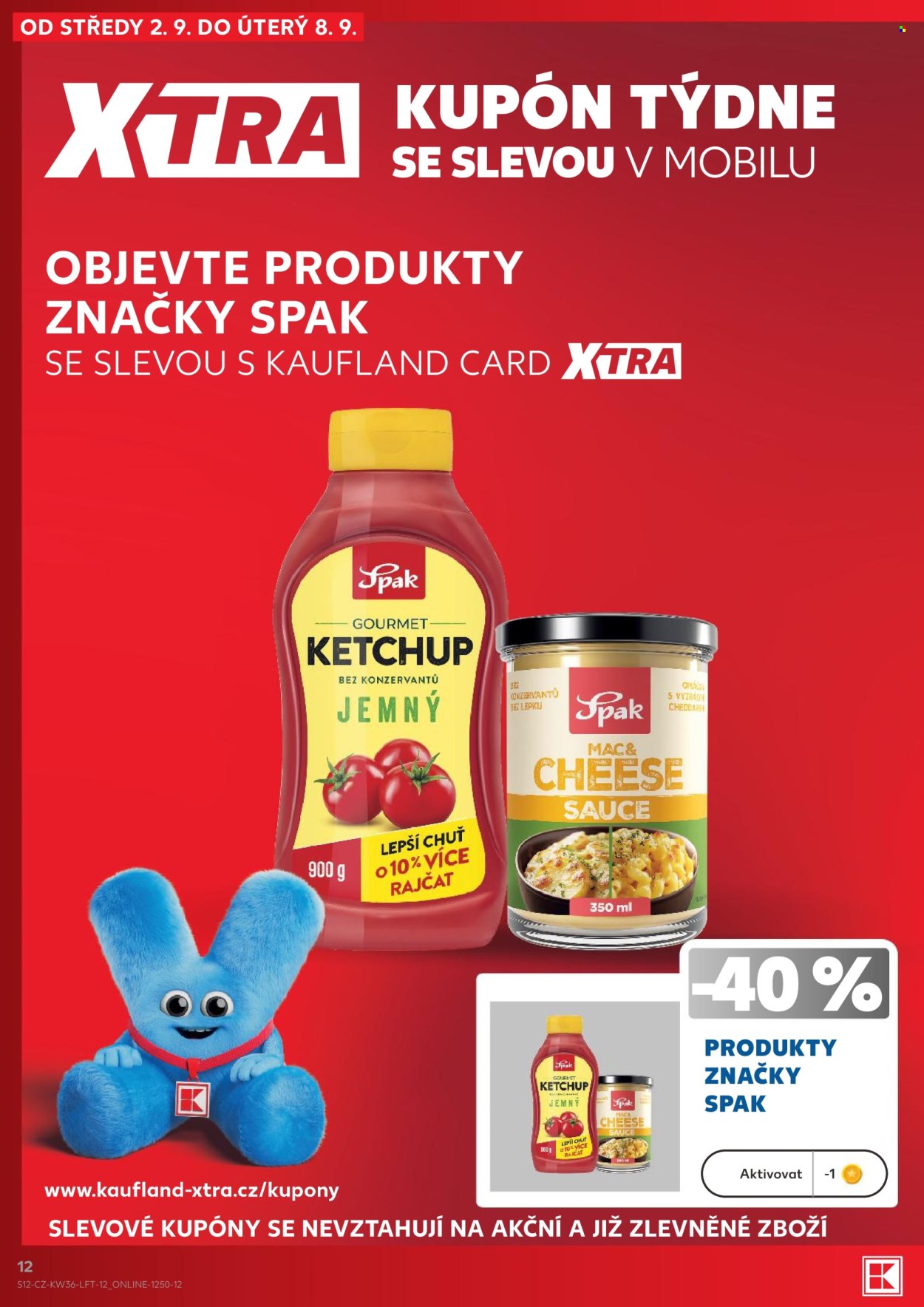 Leták Kaufland - 2. 9. 2026 - 8. 9. 2026. Strana 12