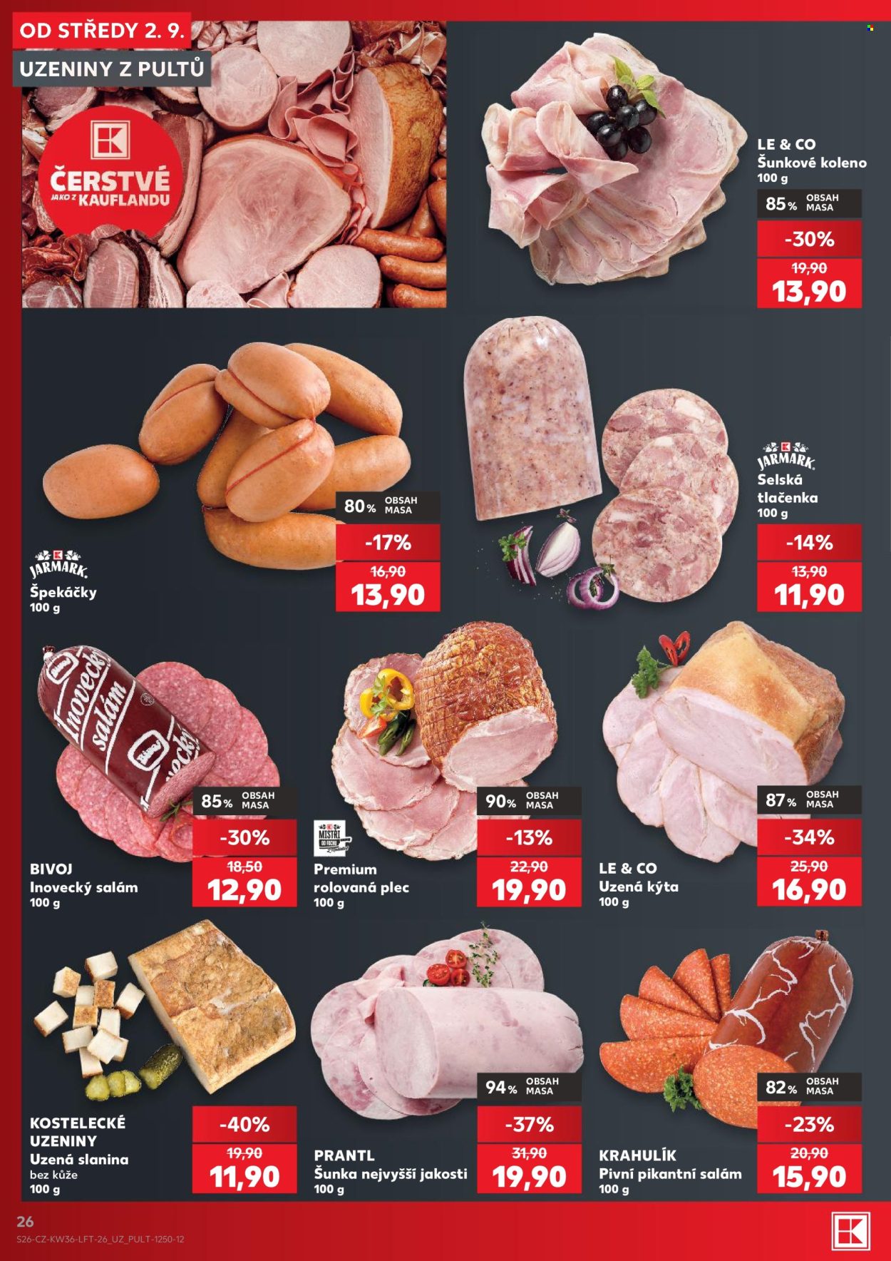 Leták Kaufland - 2. 9. 2026 - 8. 9. 2026. Strana 26