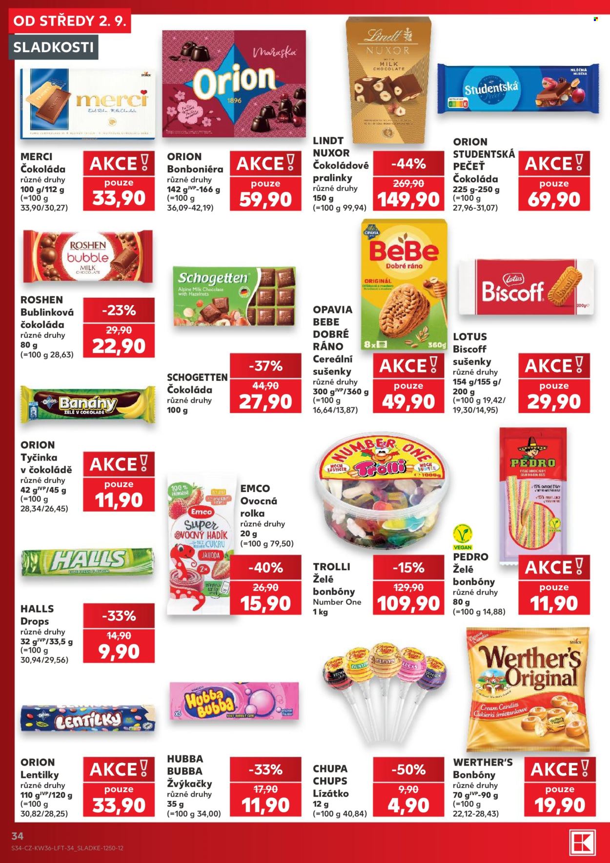 Leták Kaufland - 2. 9. 2026 - 8. 9. 2026. Strana 34