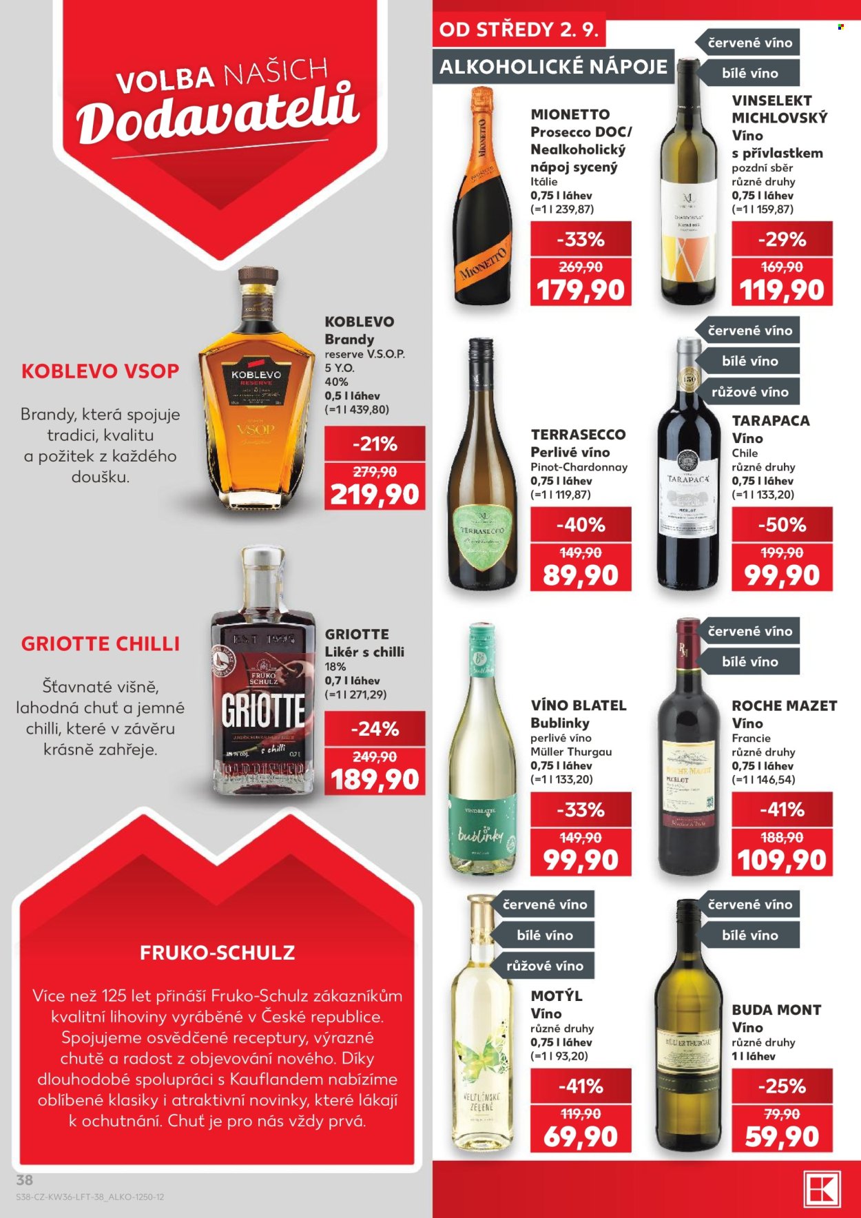 Leták Kaufland - 2. 9. 2026 - 8. 9. 2026. Strana 38