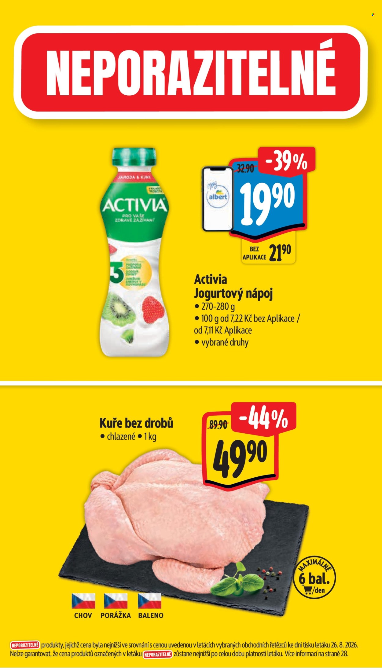 Leták Albert Hypermarket - 2. 9. 2026 - 8. 9. 2026. Strana 2