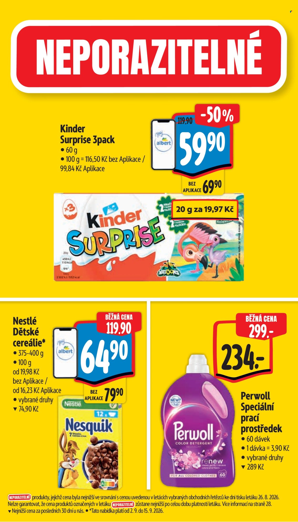 Leták Albert Hypermarket - 2. 9. 2026 - 8. 9. 2026. Strana 5