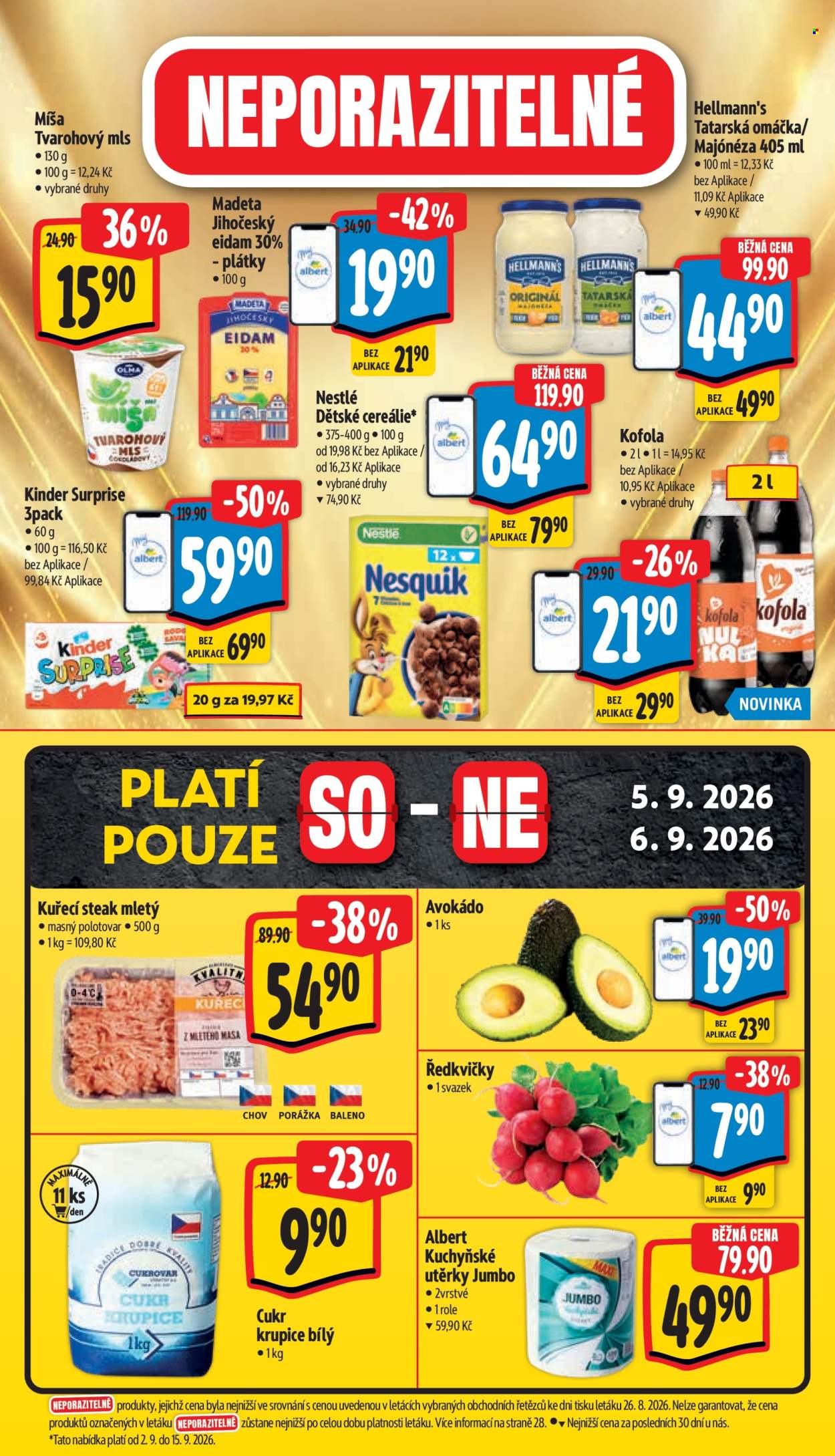 Leták Albert Hypermarket - 2. 9. 2026 - 8. 9. 2026. Strana 8