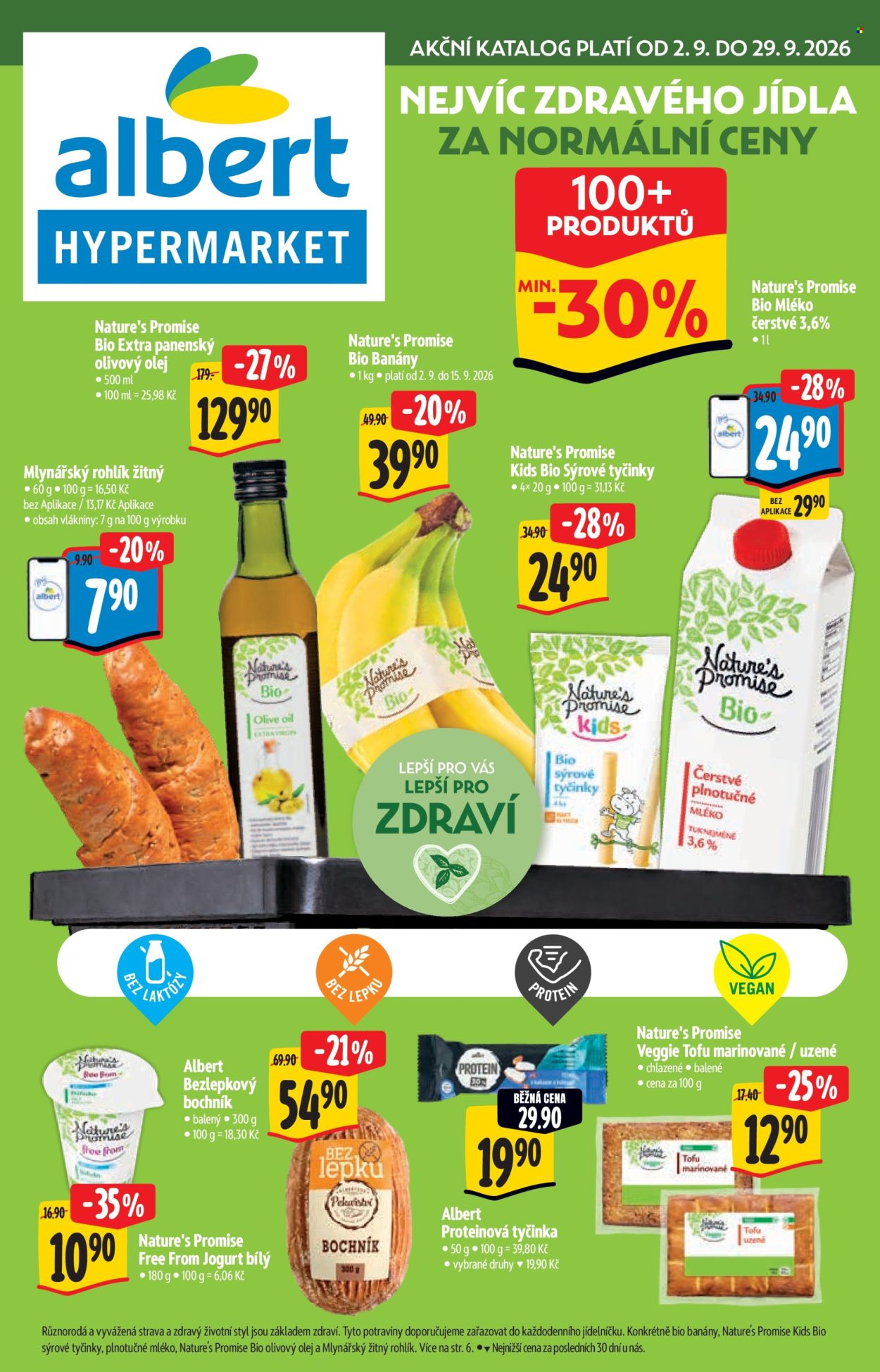Leták Albert Hypermarket - 2. 9. 2026 - 29. 9. 2026. Strana 1