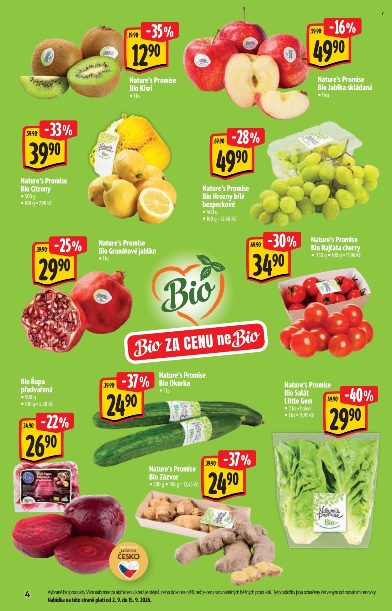 Leták Albert Hypermarket - 2. 9. 2026 - 29. 9. 2026. Strana 4