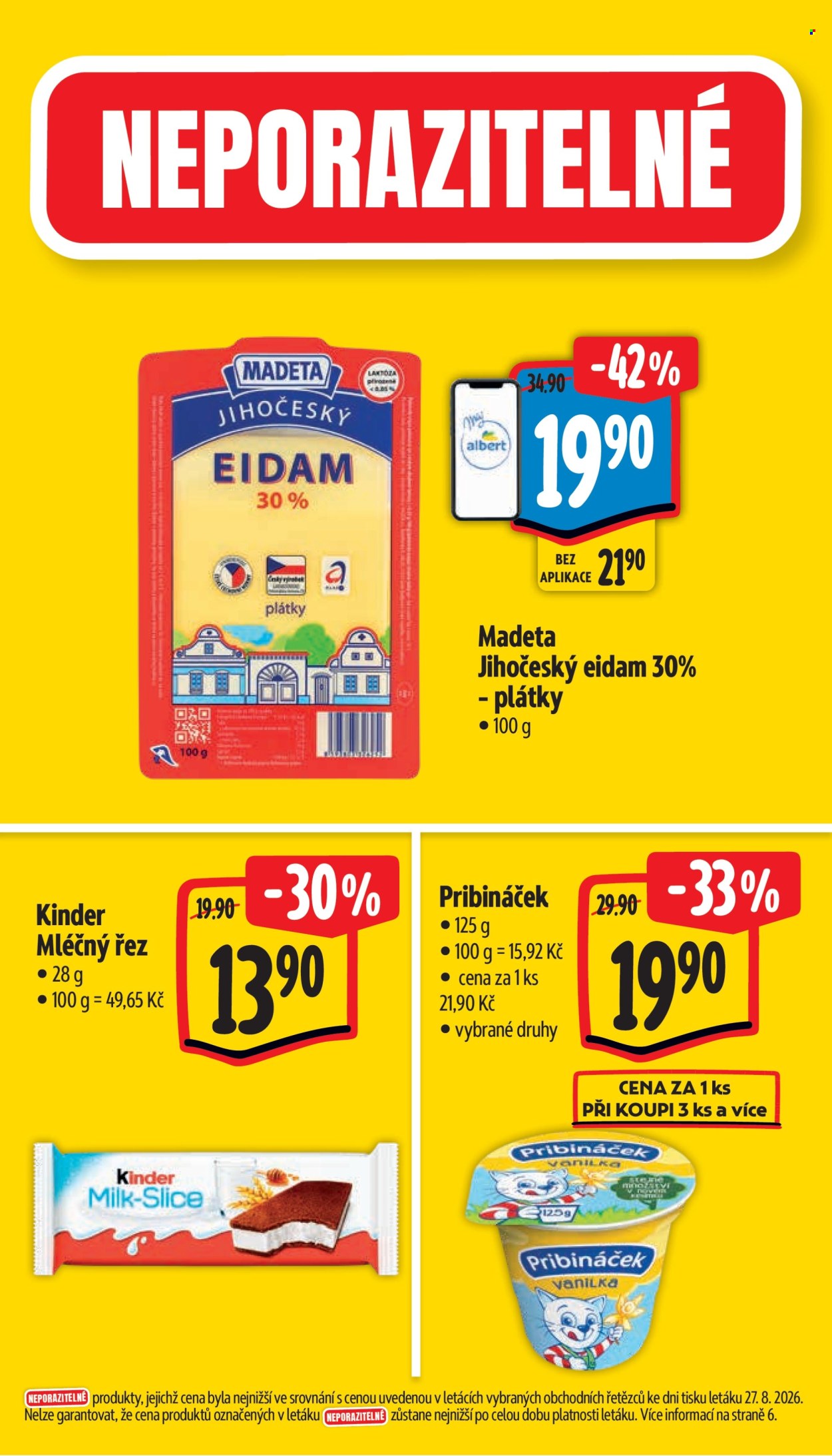 Leták Albert Supermarket - 2. 9. 2026 - 8. 9. 2026. Strana 3