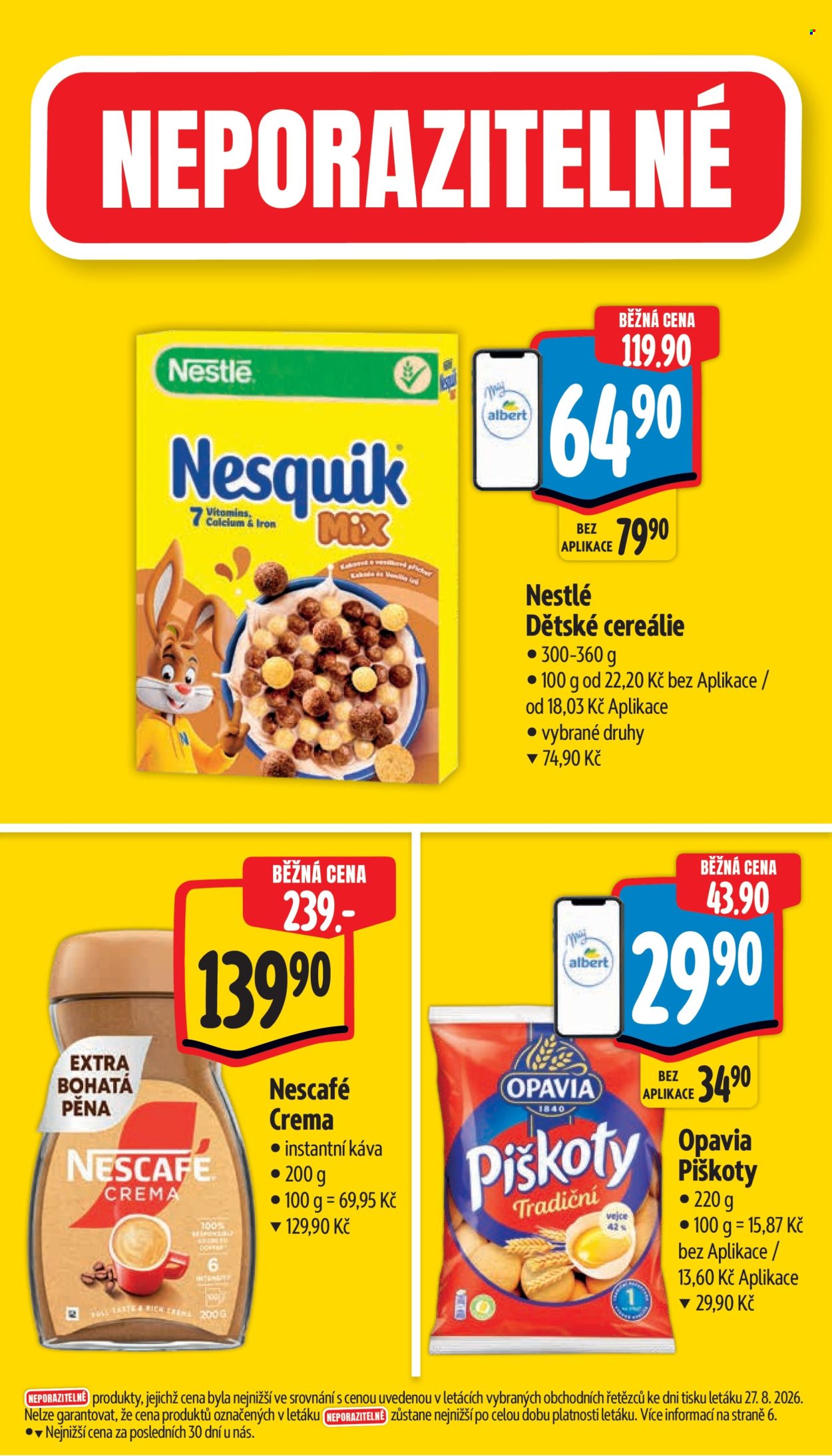 Leták Albert Supermarket - 2. 9. 2026 - 8. 9. 2026. Strana 5