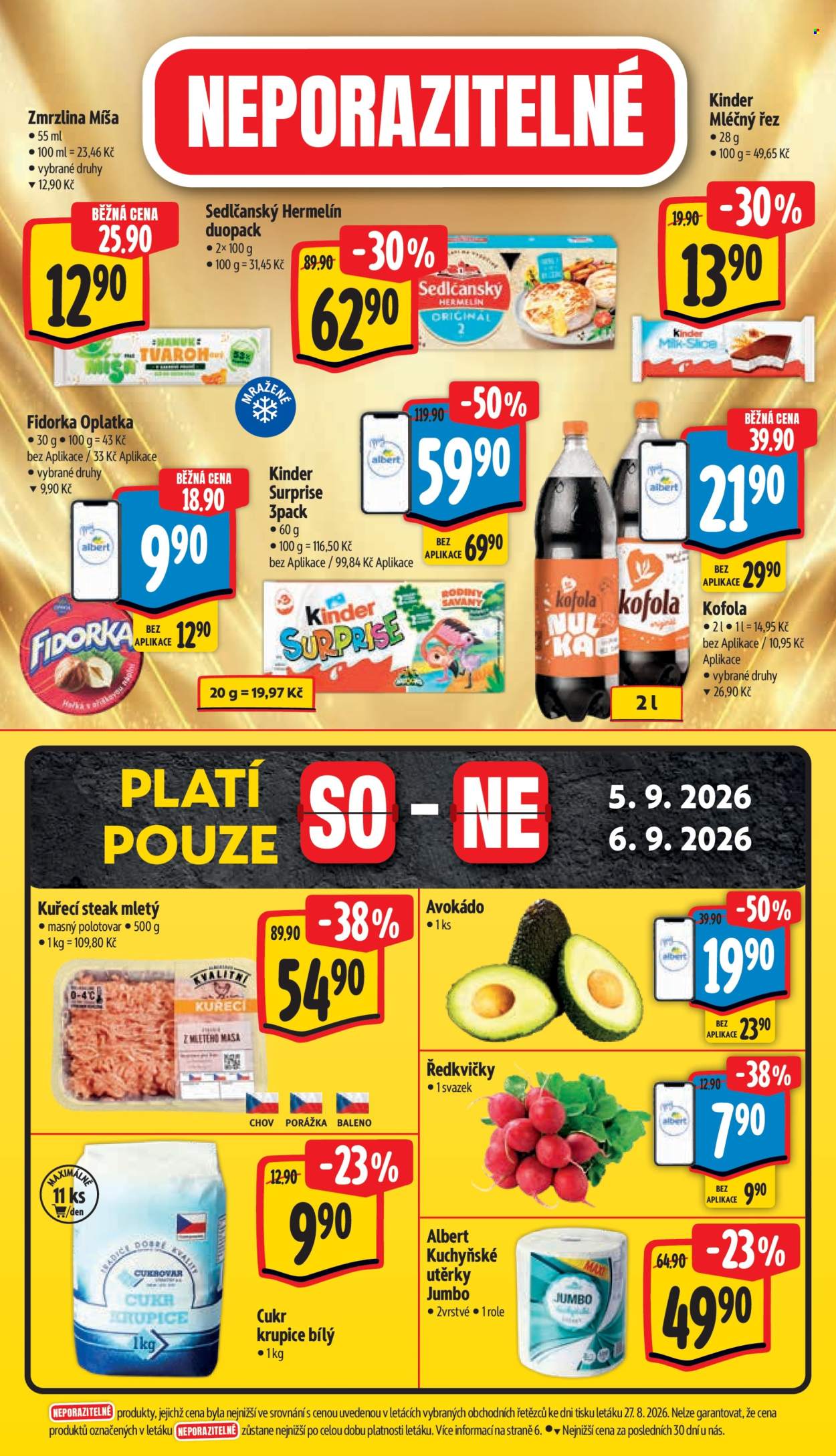 Leták Albert Supermarket - 2. 9. 2026 - 8. 9. 2026. Strana 8