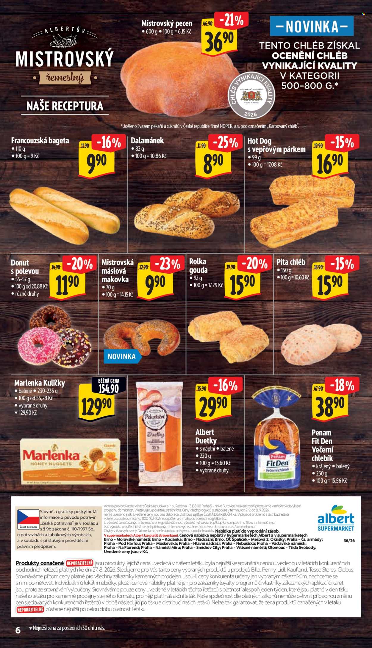 Leták Albert Supermarket - 2. 9. 2026 - 8. 9. 2026. Strana 14