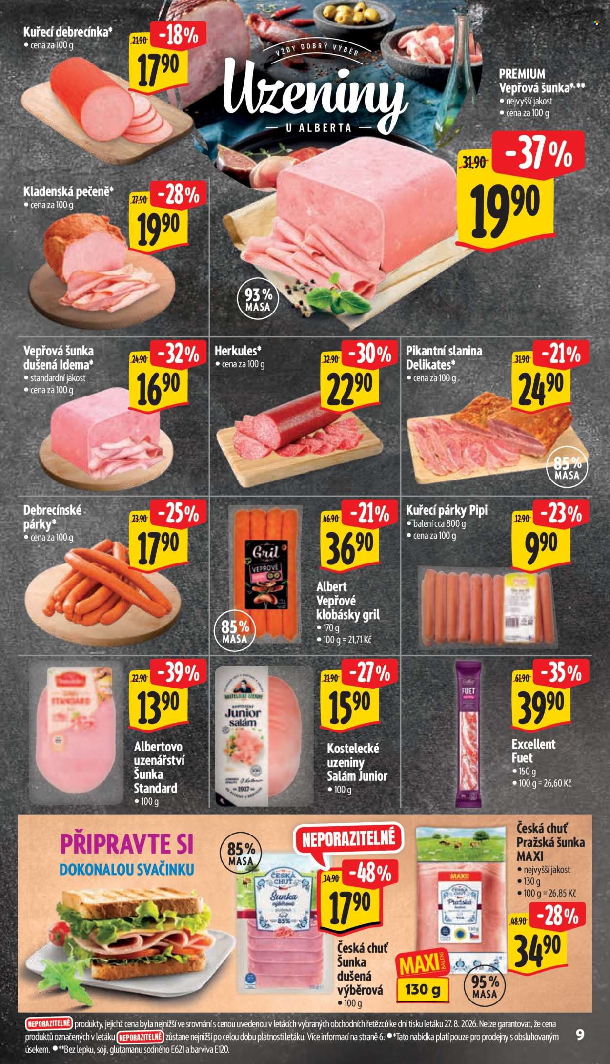 Leták Albert Supermarket - 2. 9. 2026 - 8. 9. 2026. Strana 17