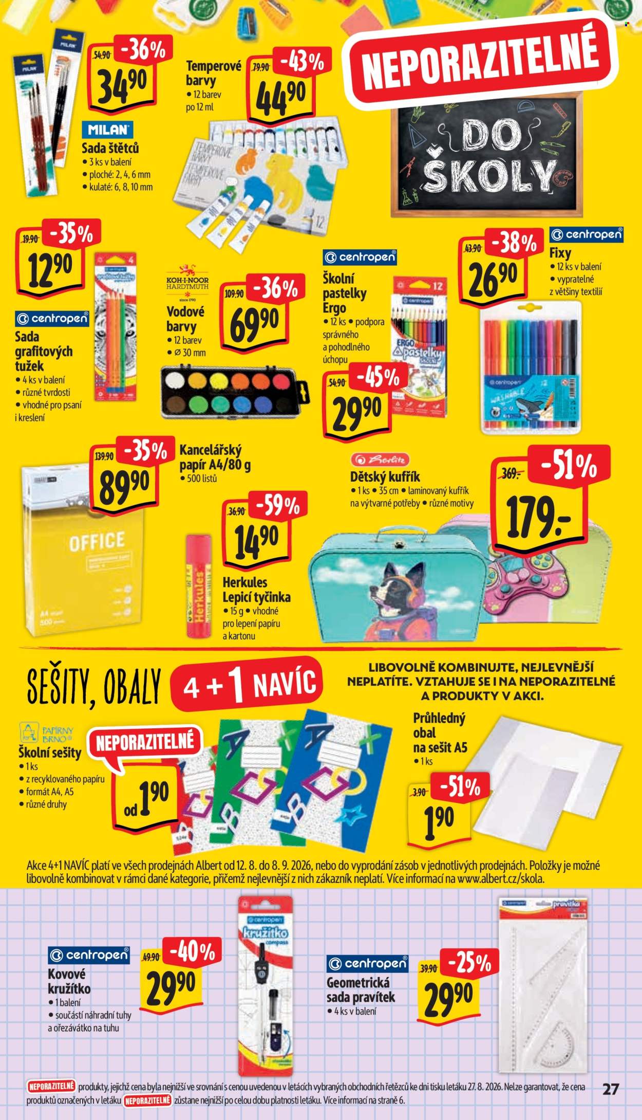 Leták Albert Supermarket - 2. 9. 2026 - 8. 9. 2026. Strana 35