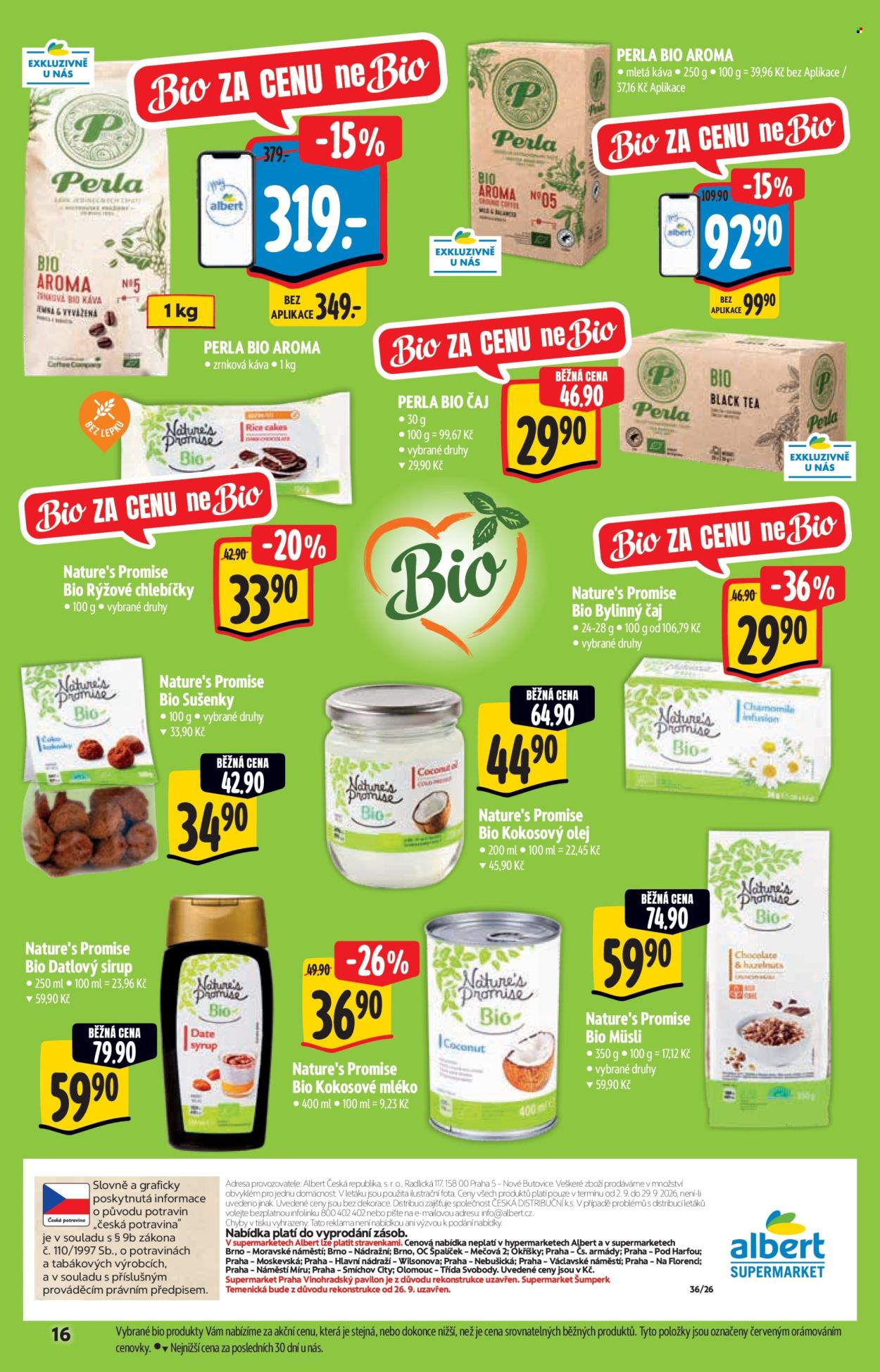 Leták Albert Supermarket - 2. 9. 2026 - 29. 9. 2026. Strana 16