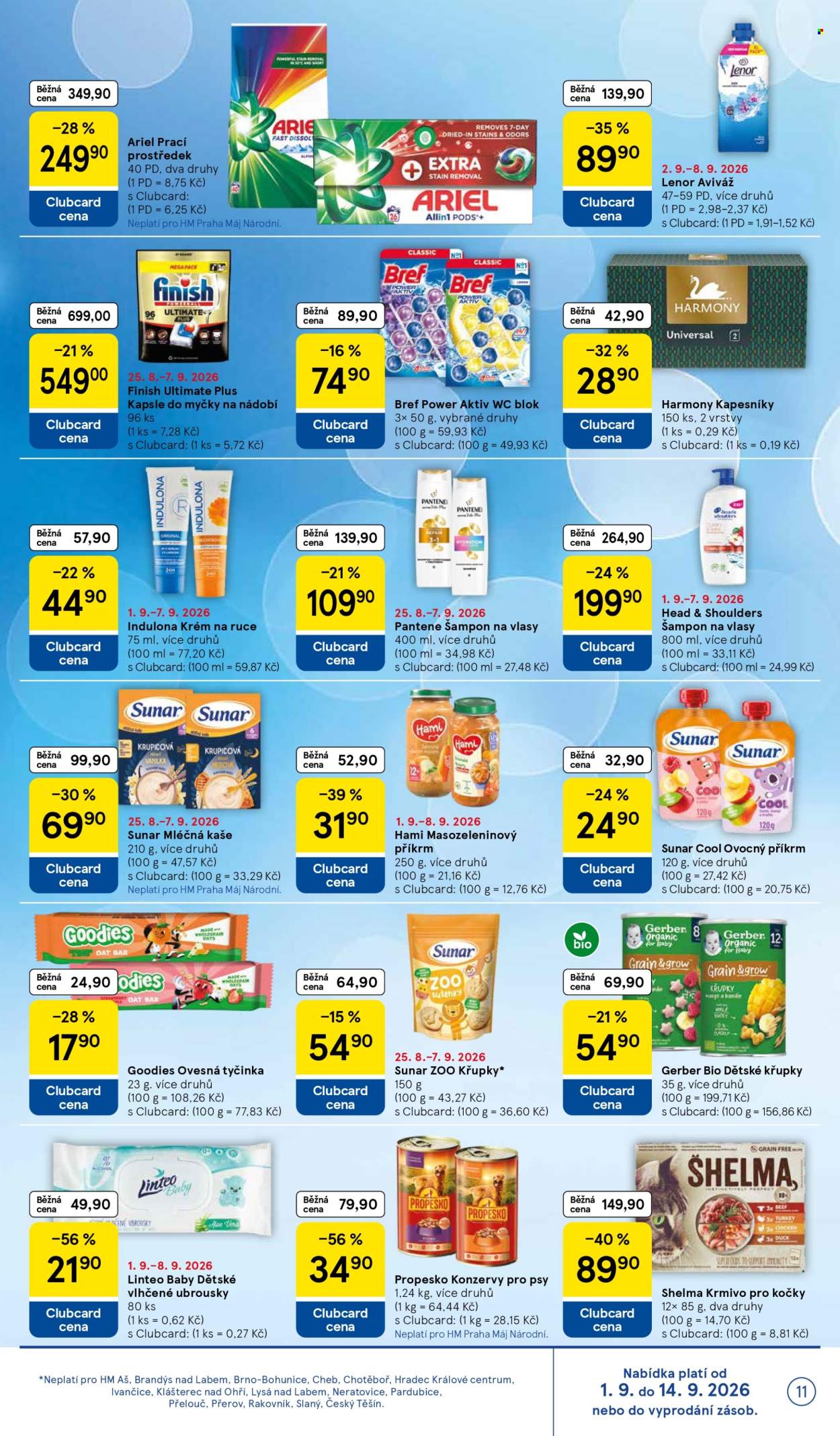 Leták TESCO - 2. 9. 2026 - 8. 9. 2026. Strana 11