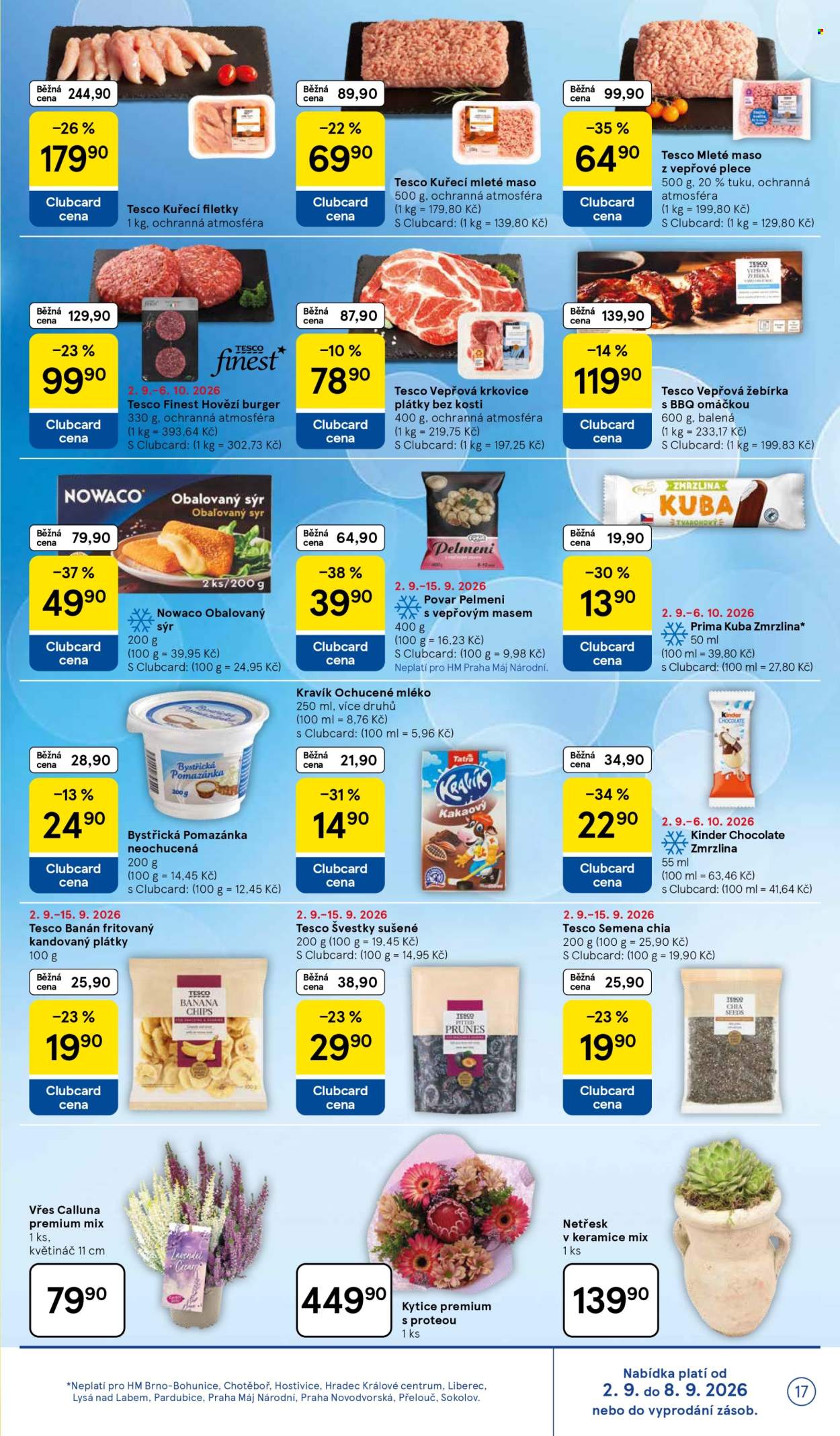Leták TESCO - 2. 9. 2026 - 8. 9. 2026. Strana 17