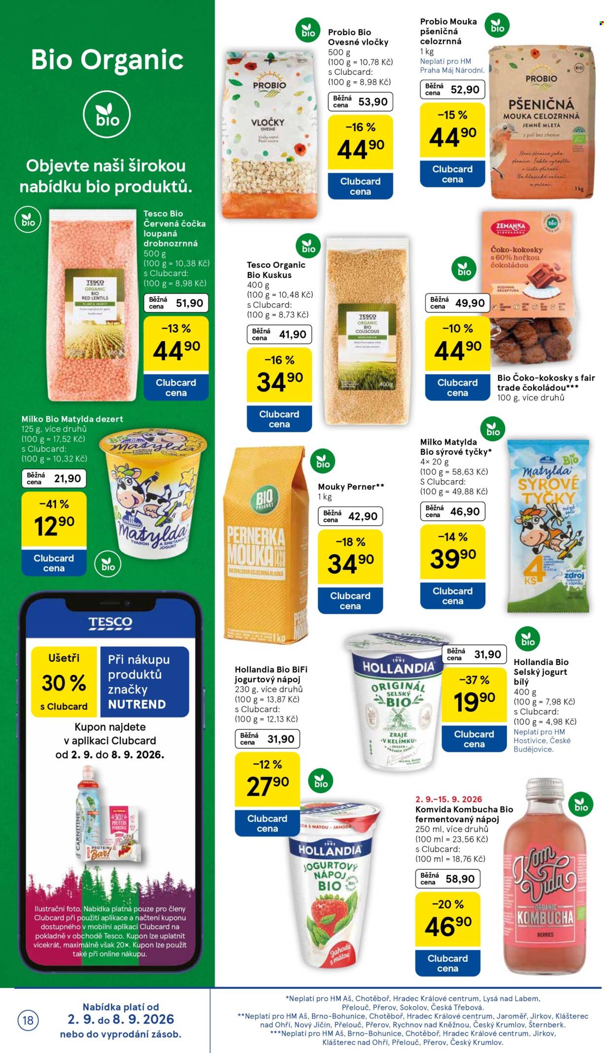 Leták TESCO - 2. 9. 2026 - 8. 9. 2026. Strana 18