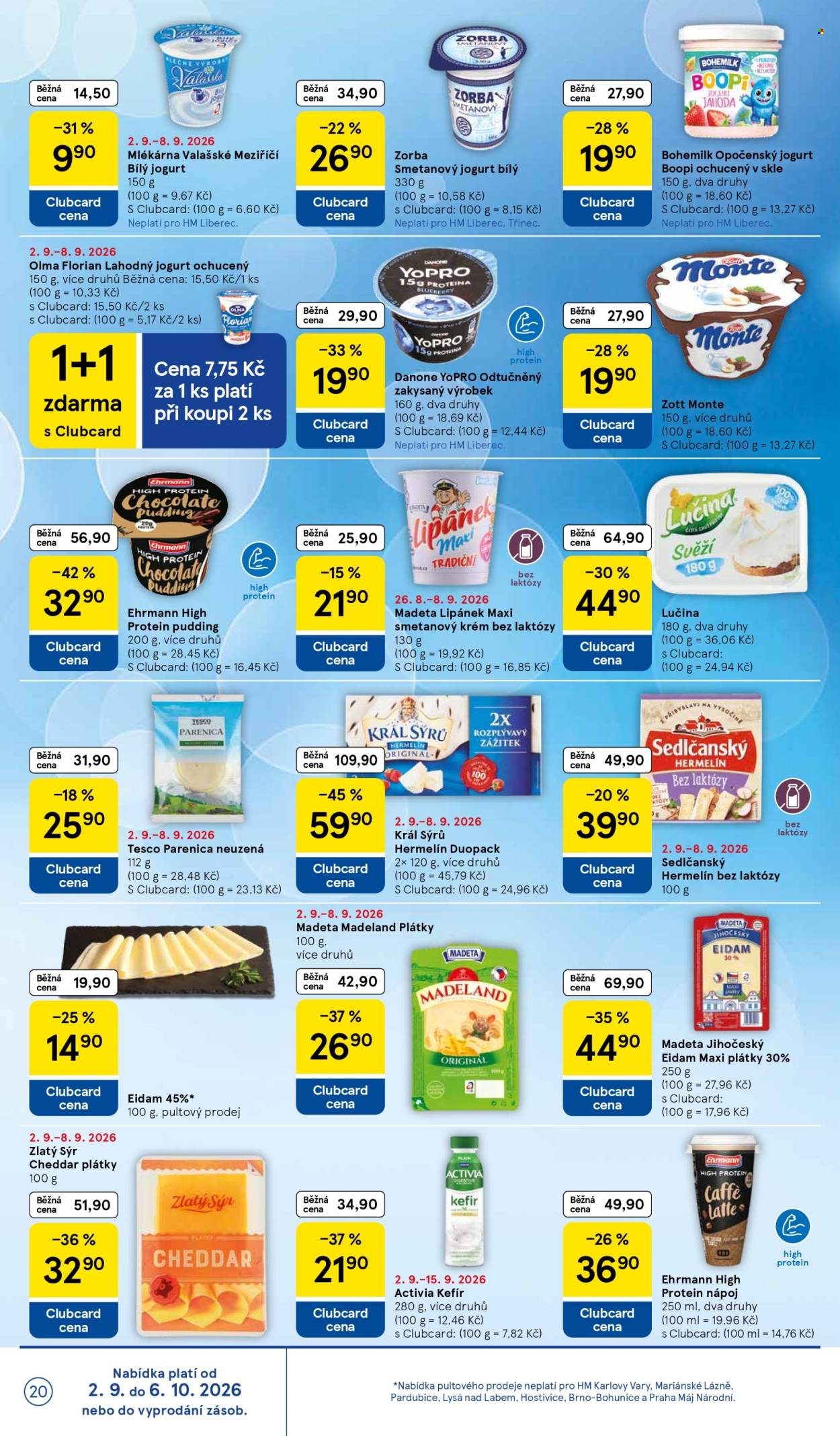 Leták TESCO - 2. 9. 2026 - 8. 9. 2026. Strana 20