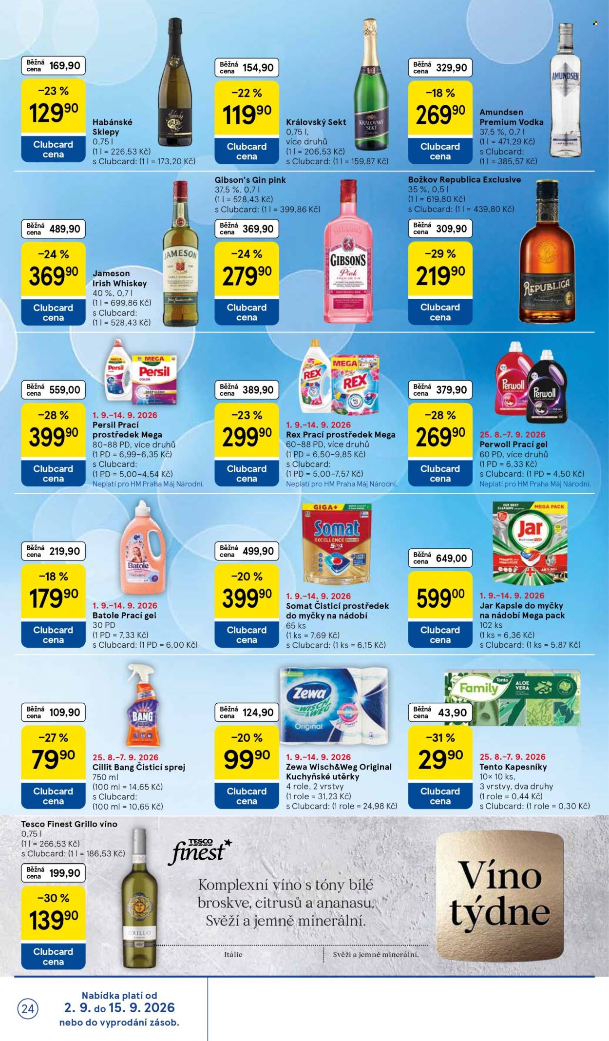 Leták TESCO - 2. 9. 2026 - 8. 9. 2026. Strana 24