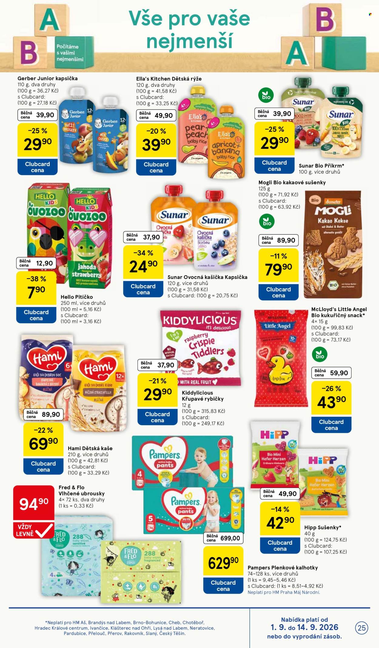 Leták TESCO - 2. 9. 2026 - 8. 9. 2026. Strana 25