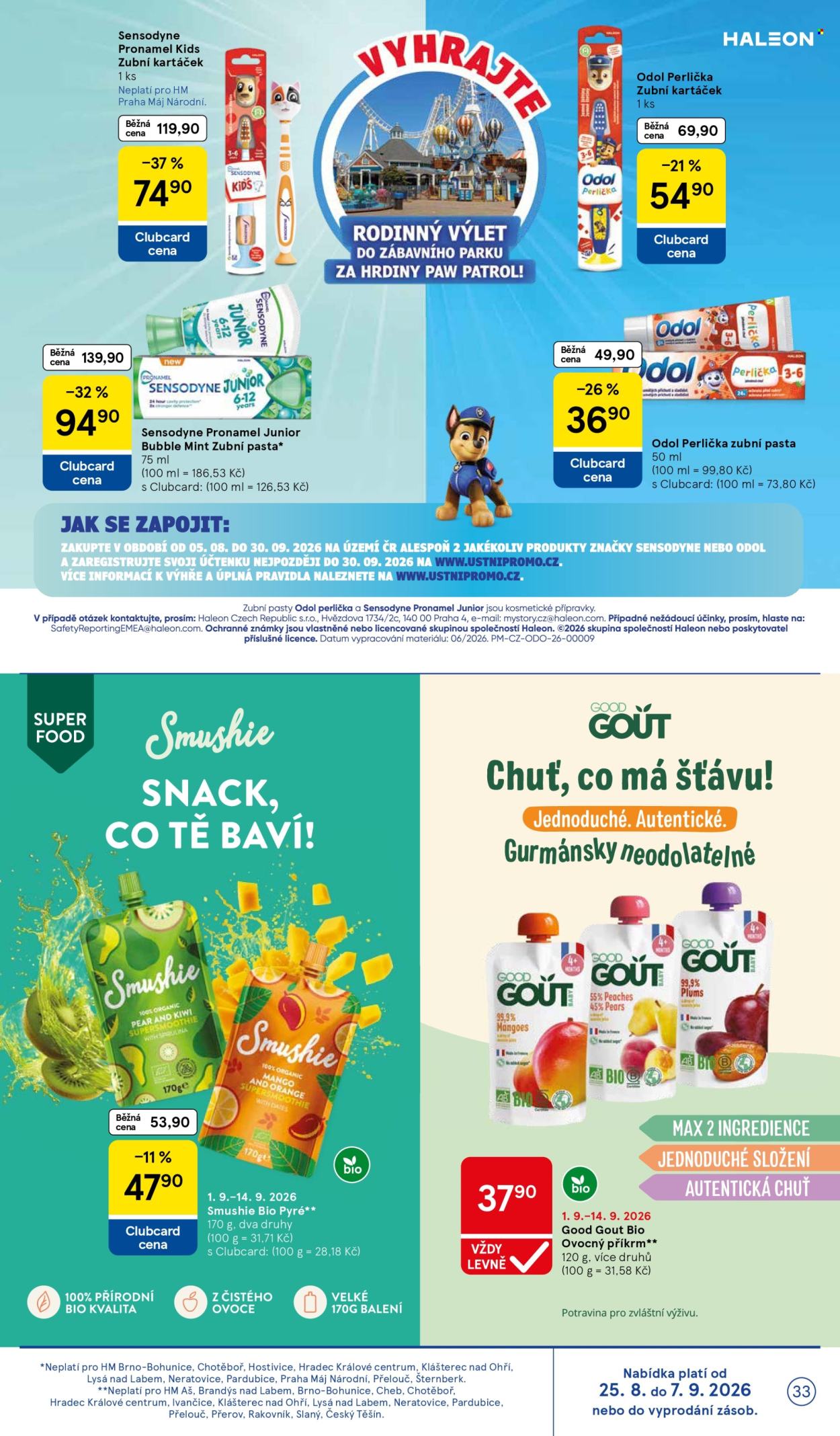 Leták TESCO - 2. 9. 2026 - 8. 9. 2026. Strana 33