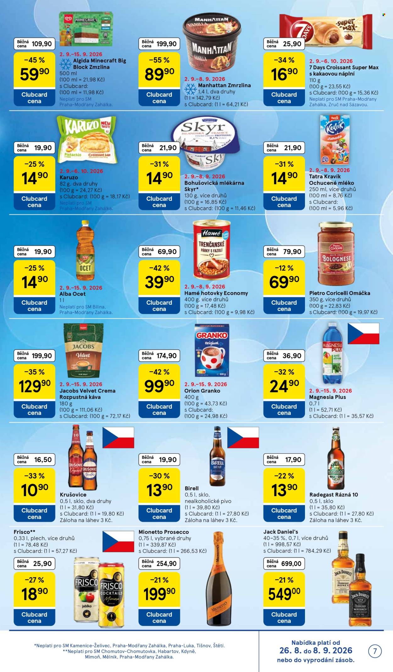 Leták TESCO supermarket - 2. 9. 2026 - 8. 9. 2026. Strana 7
