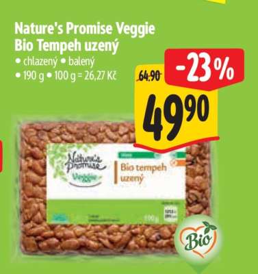 Nature’s Promise Veggie Bio Tempeh uzený