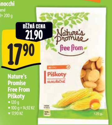 Nature’s Promise Free from Piškoty