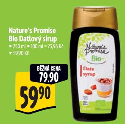 Nature's Promise Bio Datlový sirup