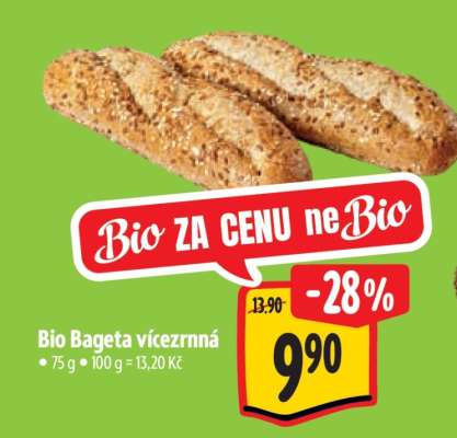 Bio Bageta vícezrnná