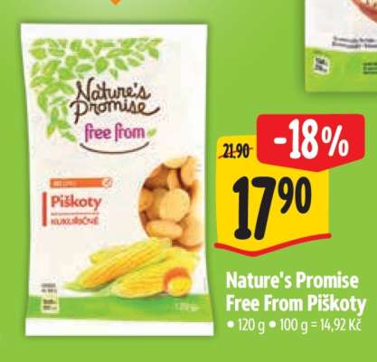 Nature’s Promise Free from Piškoty