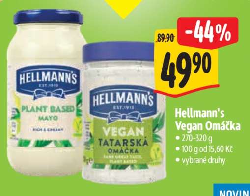 Hellmann’s vegan omáčka