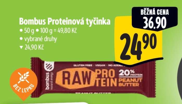 Bombus Proteinová tyčinka