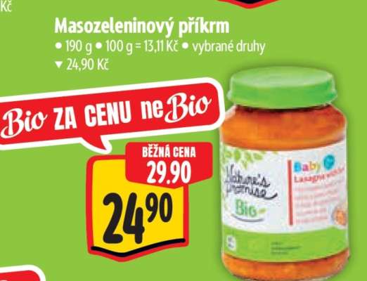 Masozeleninový příkrm
