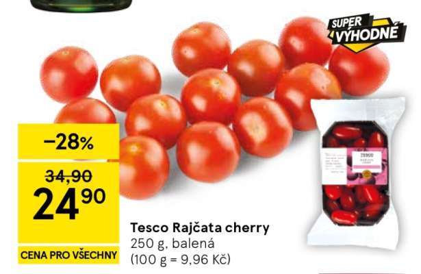 Tesco Rajčata cherry