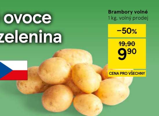 Brambory volné