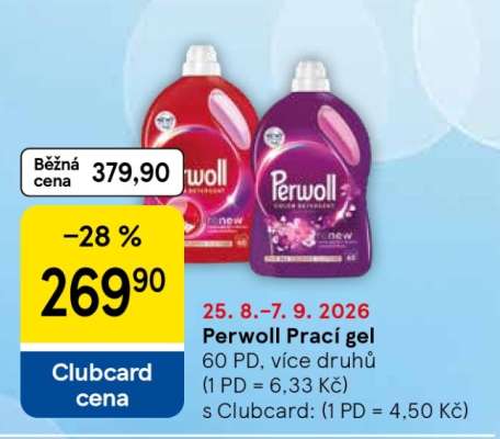 Perwoll prací gel